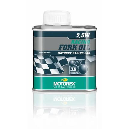 Gabelöl Flasche Zinn Motorex Racing 2,5W