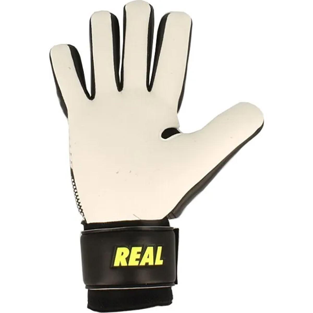 Gants gardien - Foot - Enfants - tenue - noir/blanc/jaune fluo 3/3