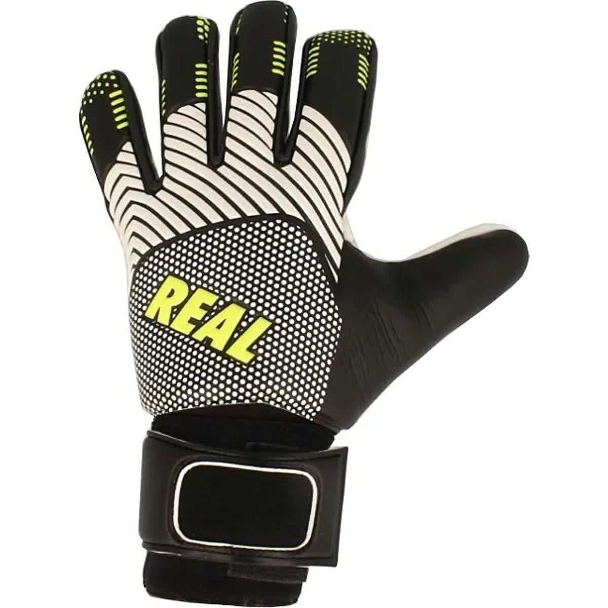 Gants gardien - Foot - Enfants - tenue - noir/blanc/jaune fluo 2/3