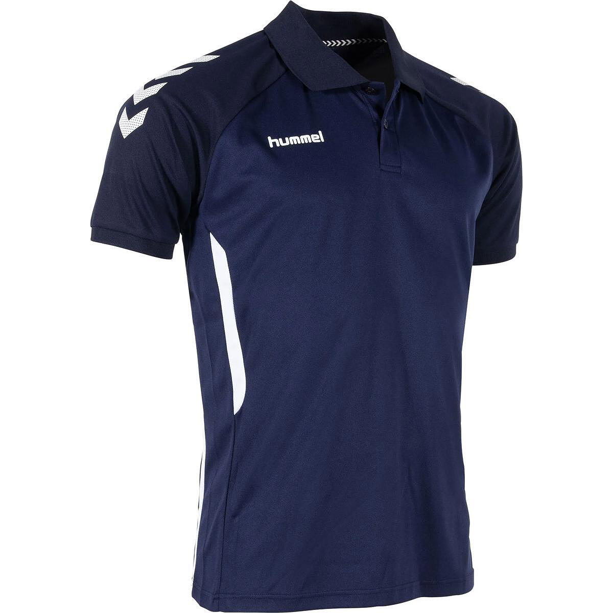 Hummel Authentic Polo homme - Marine, manches courtes, M 3/5