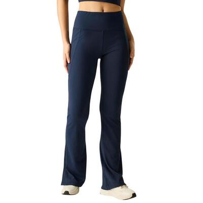 Dames refresh uitlopende legging (zwart)