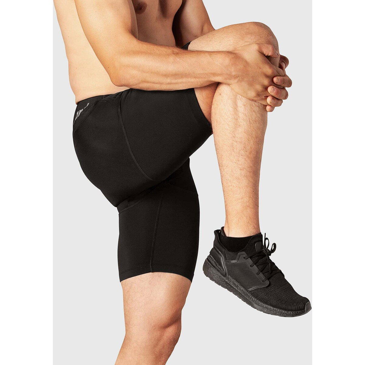 LIITEGUARD Glu-Tech Short de Compression Homme - Noir, M 5/5