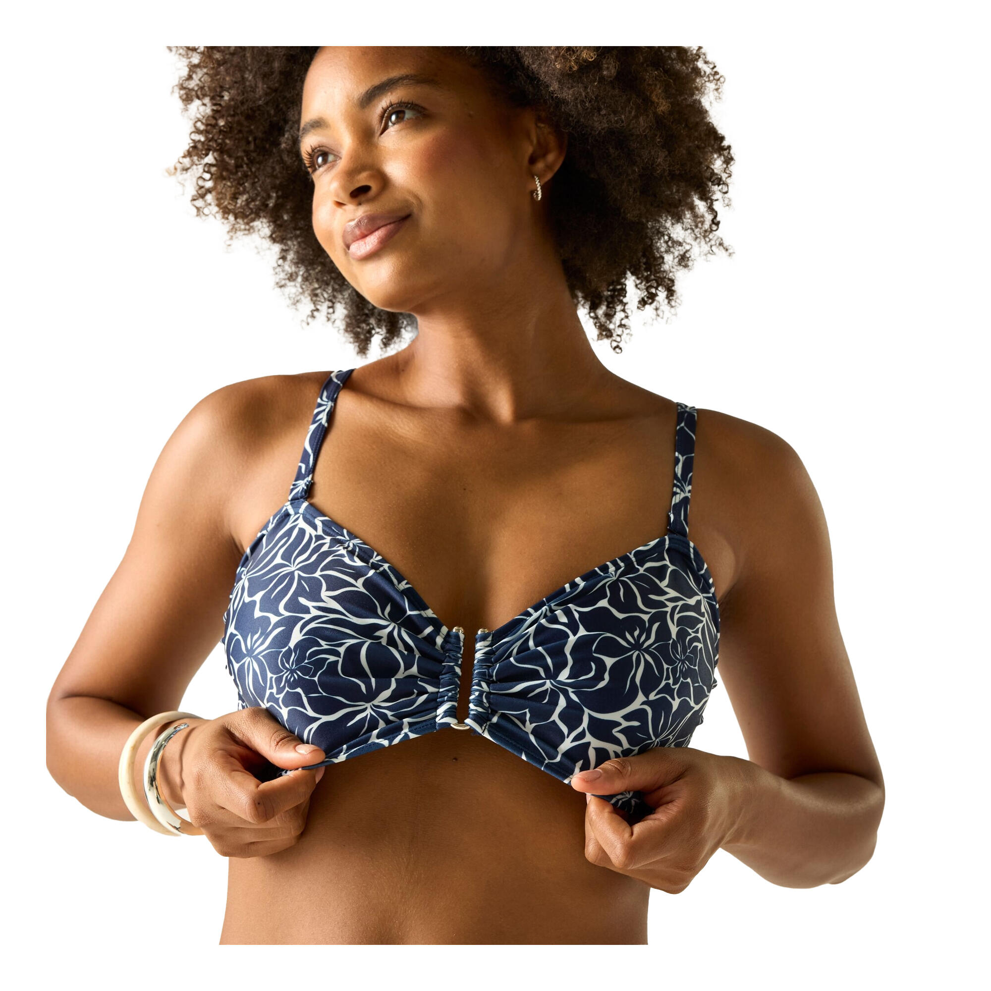 Haut De Maillot De Bain ACEANA Femme (Bleu Marine) 4/5