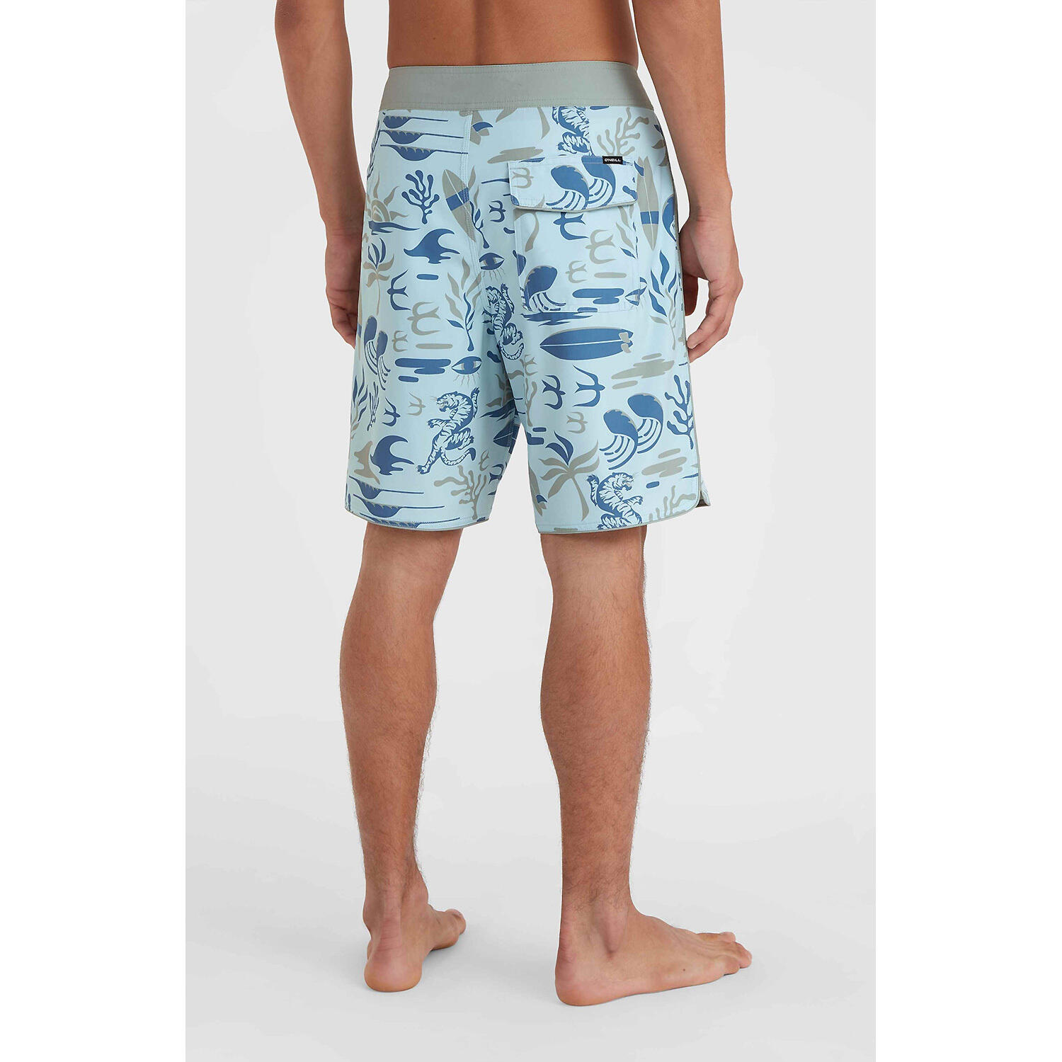 Herren Short M HYPERFREAK MYSTO SCALLOP 20'' BOARDSHORTS 6/7