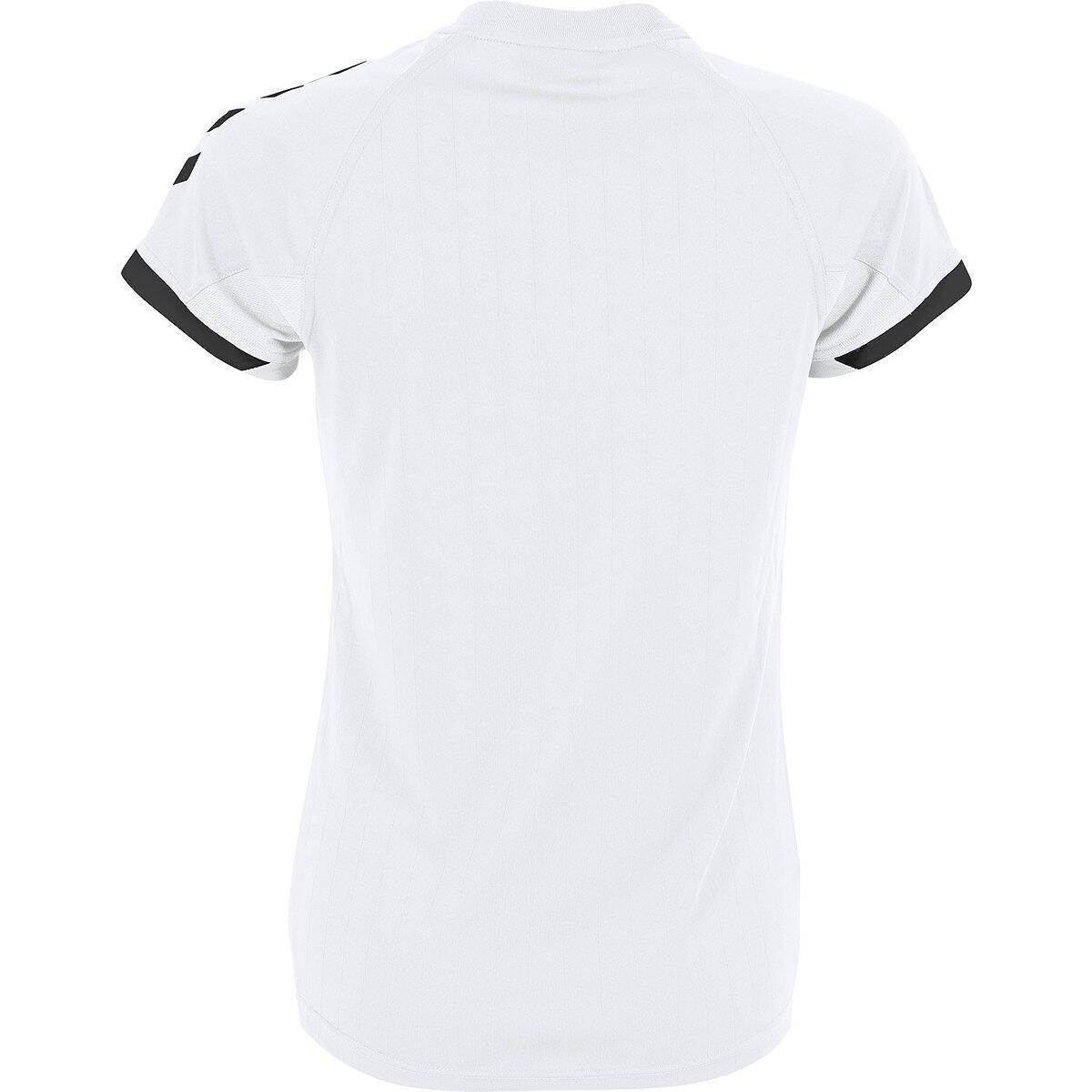 Hummel Fyn Shirt Korte Mouw Dames - Wit / Zwart 3/5