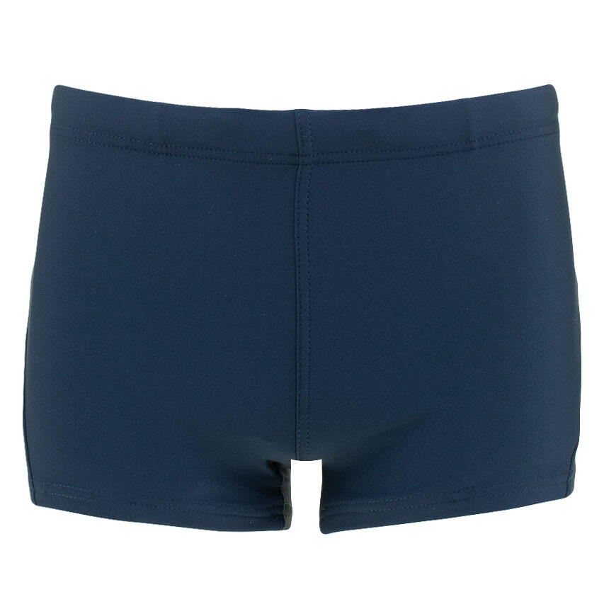 Kids Cali Zwemboxer Logo Blauw 3/4