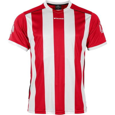 Stanno brighton shirt korte mouw heren - rood / wit - s