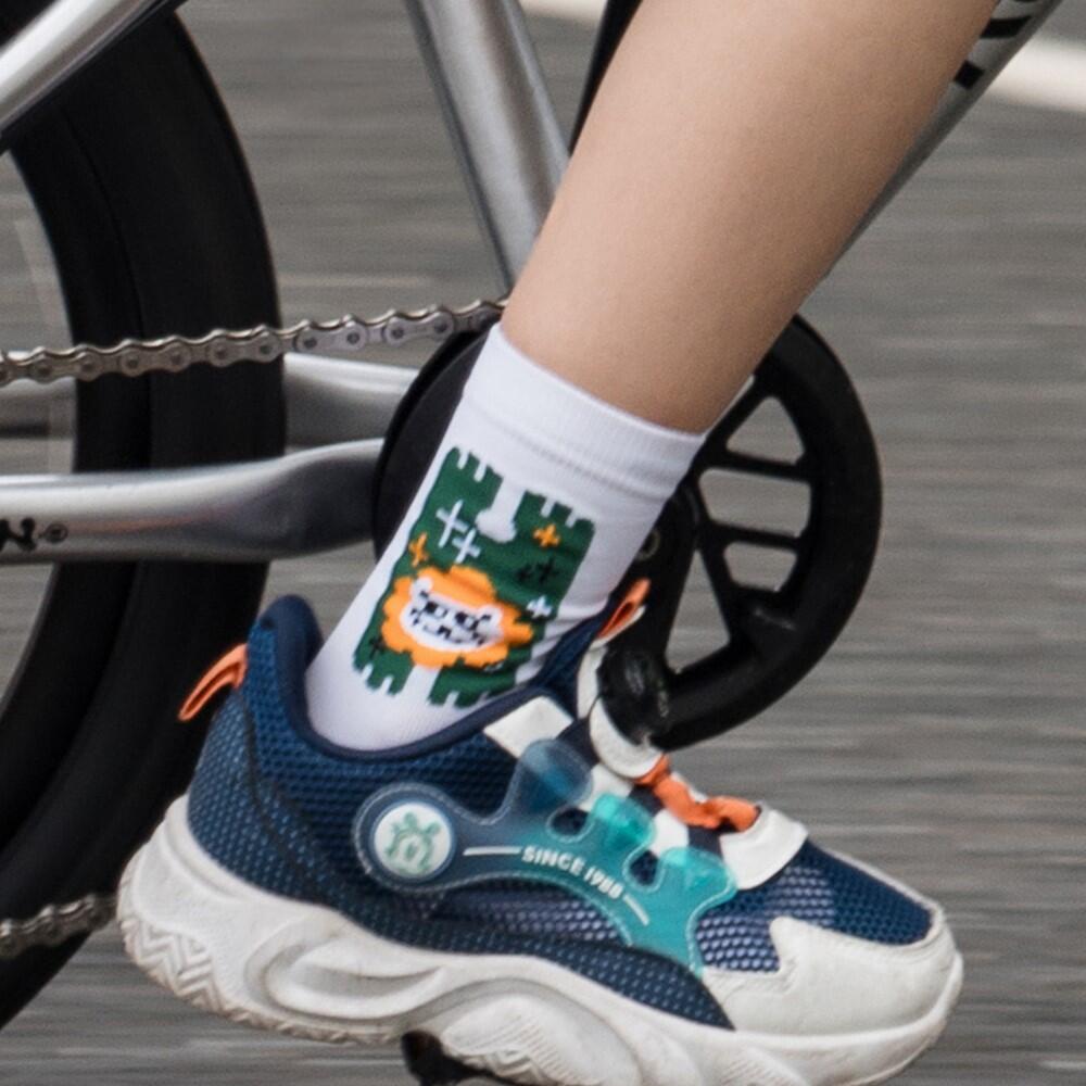 Compressiesokken voor fietsen voor kinderen ROCKBROS 4/6