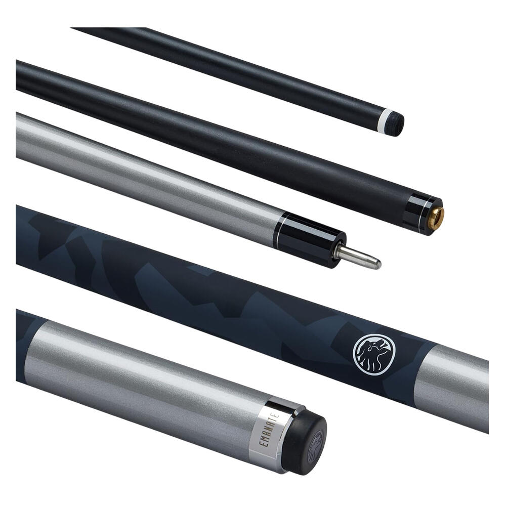 Stecca Da Biliardo 2 Pezzi PowerGlide Emanate Grigio 2/4
