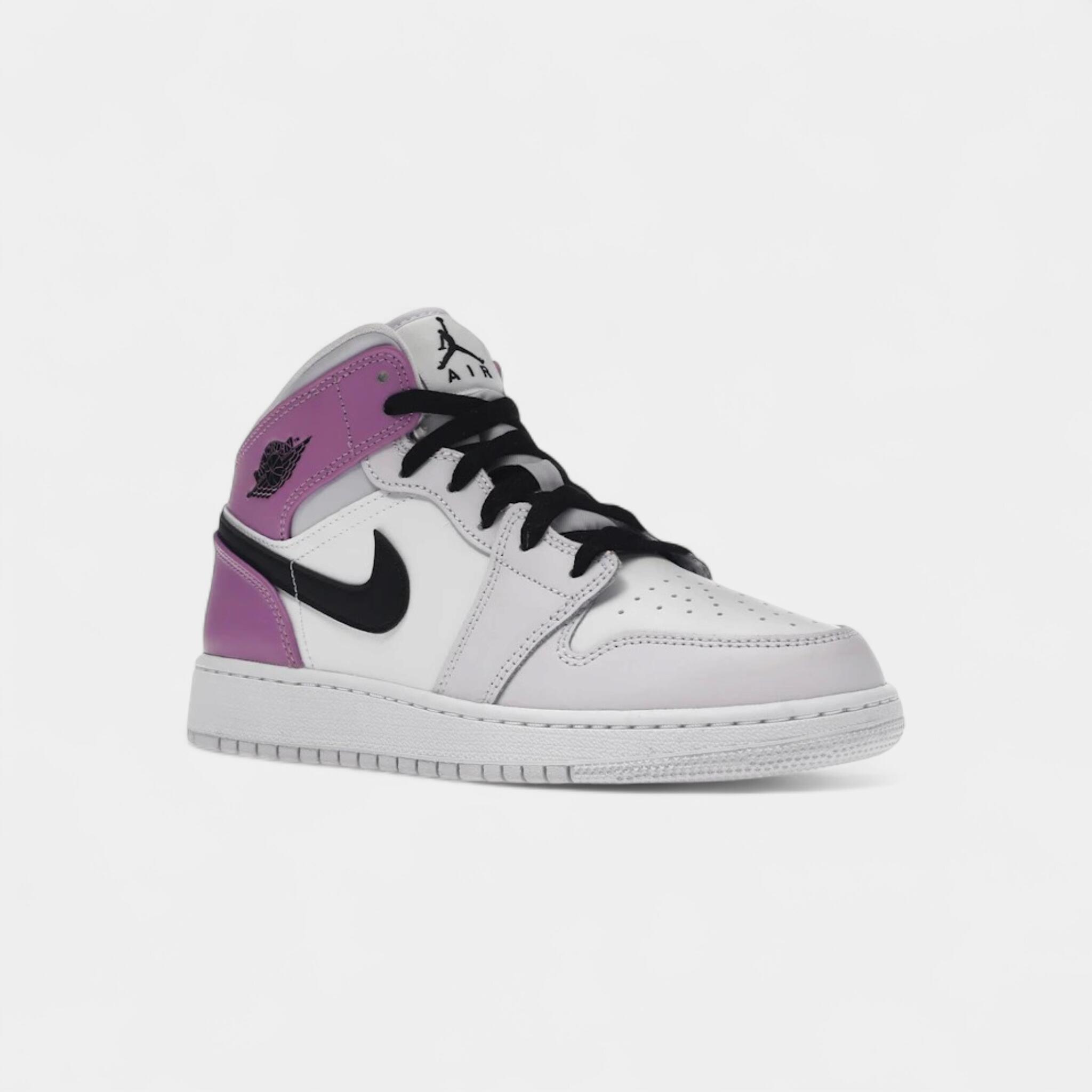 Jordan 1 Mid Barely Grape (GS) 2/4