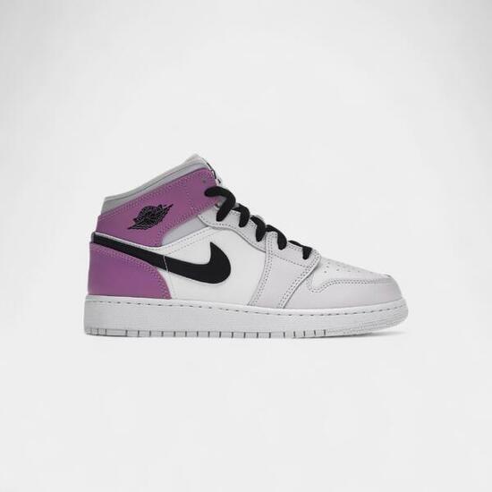 Jordan 1 Mid Barely Grape (GS)