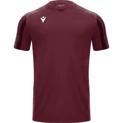 Shirt - Voetbal - Heren - Macron Gede - Ademend, Mesh inzet, V-hals - Bordeaux