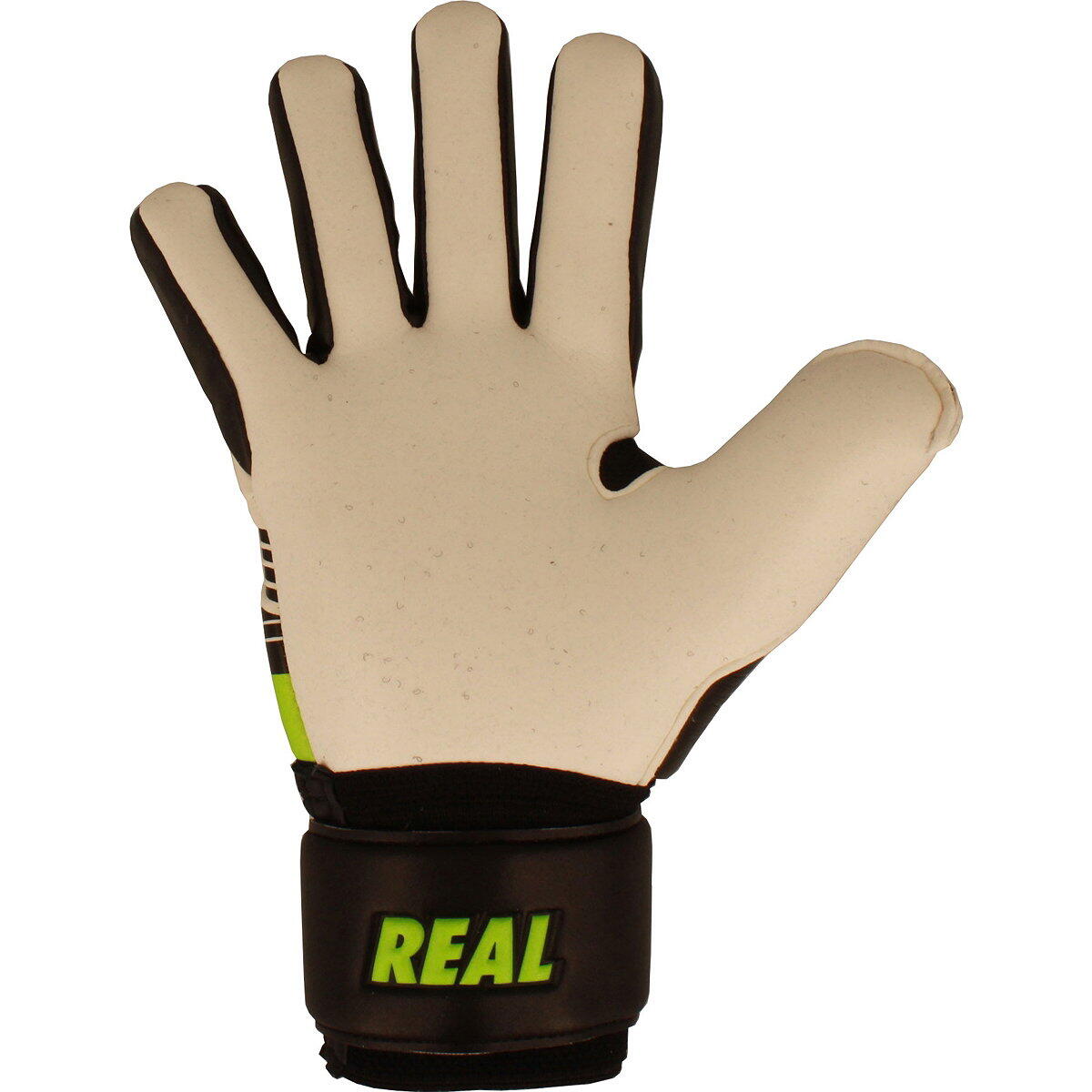Keepershandschoenen kinderen - Real Space + - Wit/Fluo groen 2/3