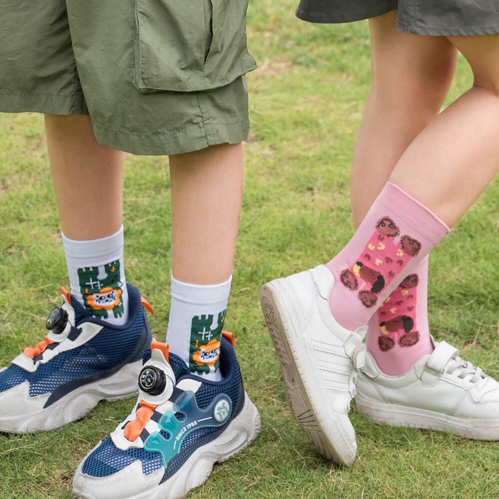 Compressiesokken voor fietsen voor kinderen ROCKBROS 6/6