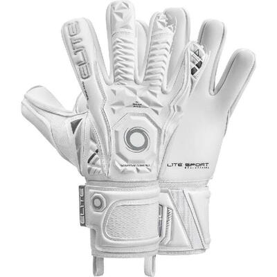 Elite sport supreme keepershandschoenen - wit, maat 8