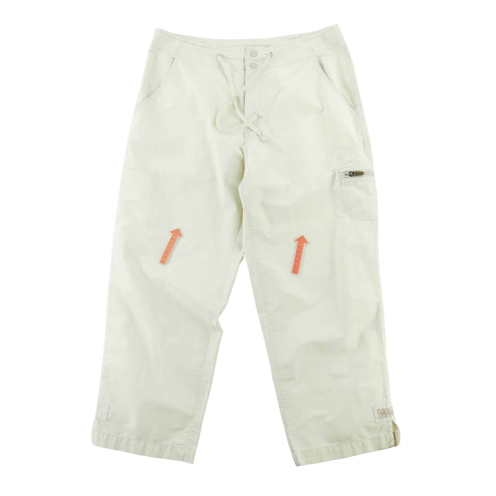 Refurbished - Columbia Bermudas Herren Weiß Made in USA - In akzeptablem Zustand 5/7