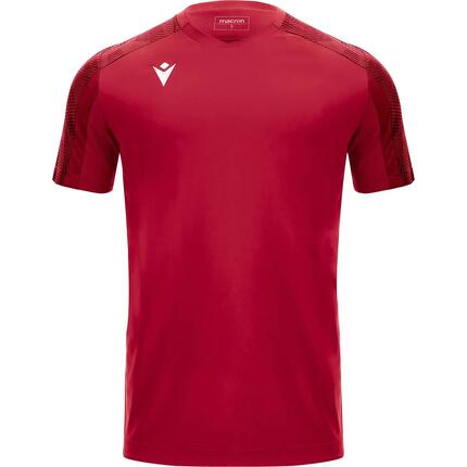 Shirt - Voetbal - Heren - Macron Gede - Ademend, Mesh inzet, V-hals - Bordeaux