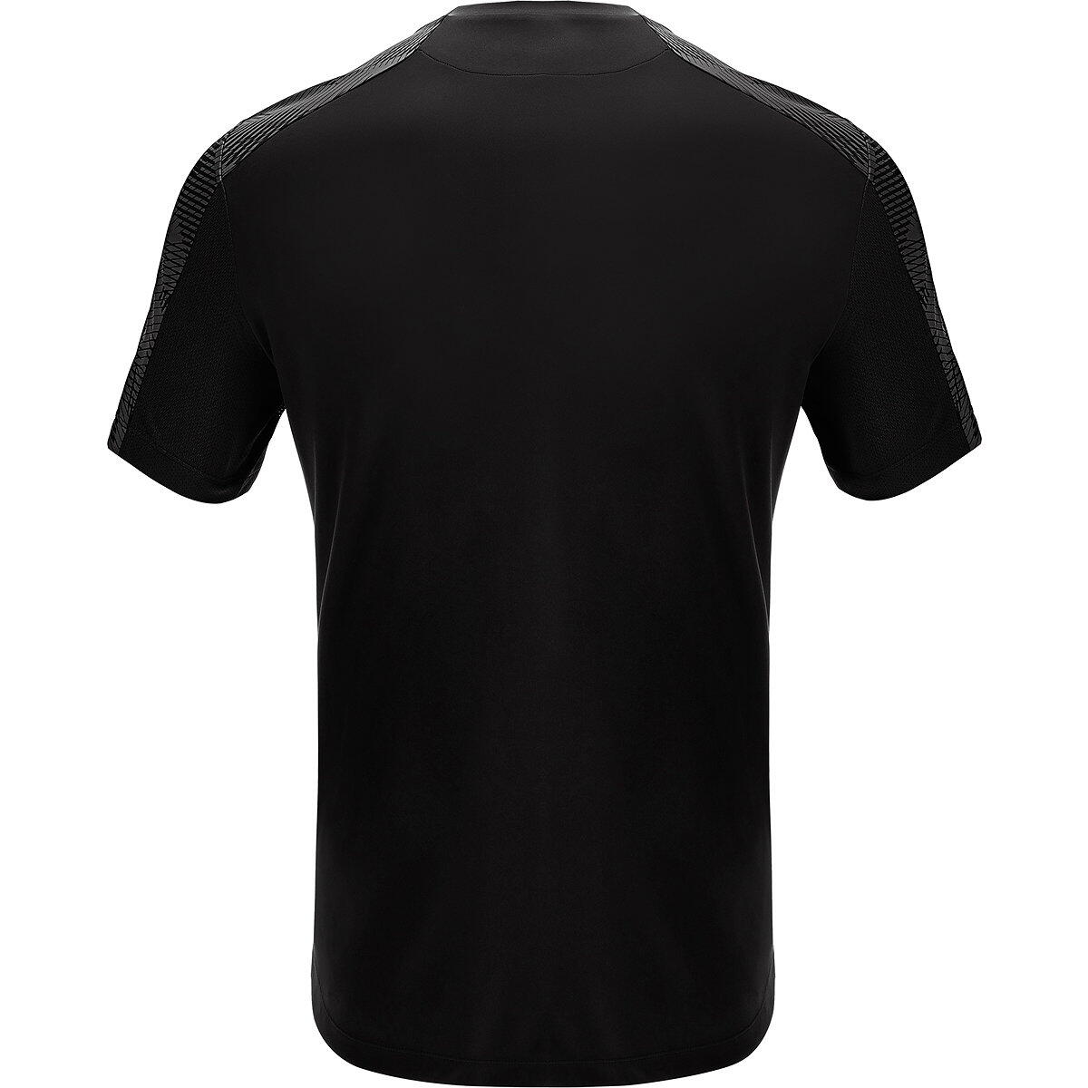 Macron Gede Heren Shirt Korte Mouw - Zwart / Donkergrijs 2/3