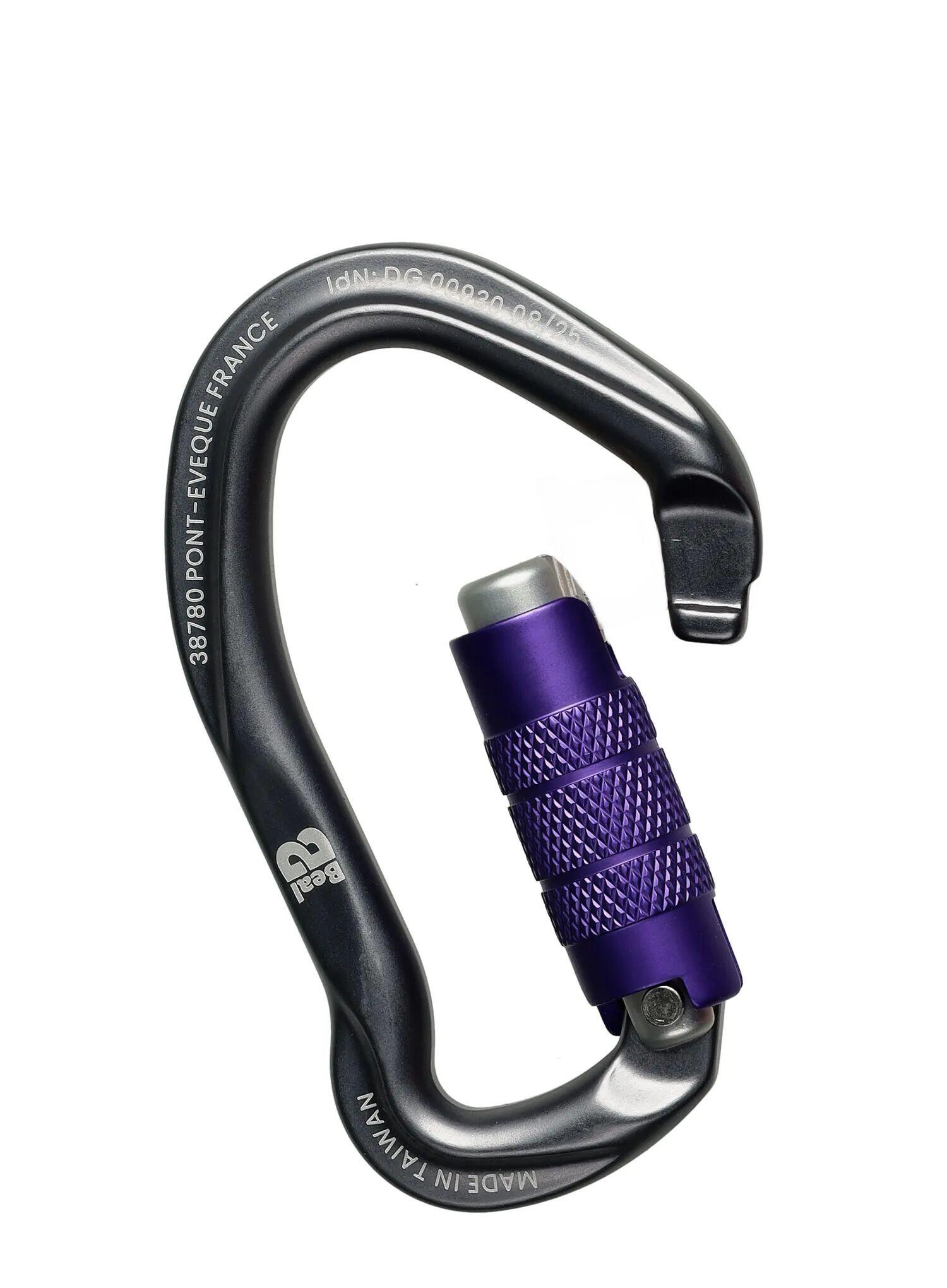 Karabinek wspinaczkowy Beal Be Link 3-Matic - darkstone 3/4