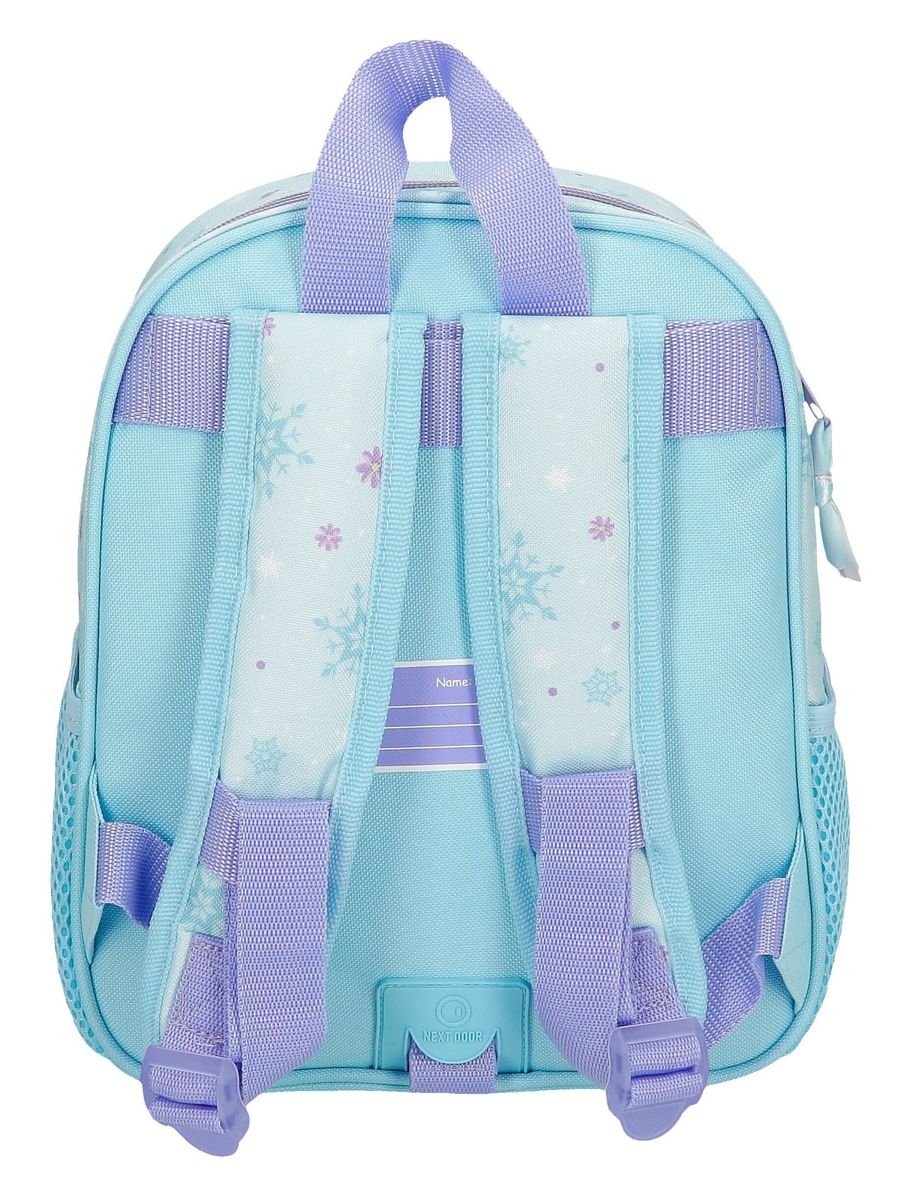 Mochila escolar adaptável a carrinho Frozen in this together 28 cm Lilás 2/5