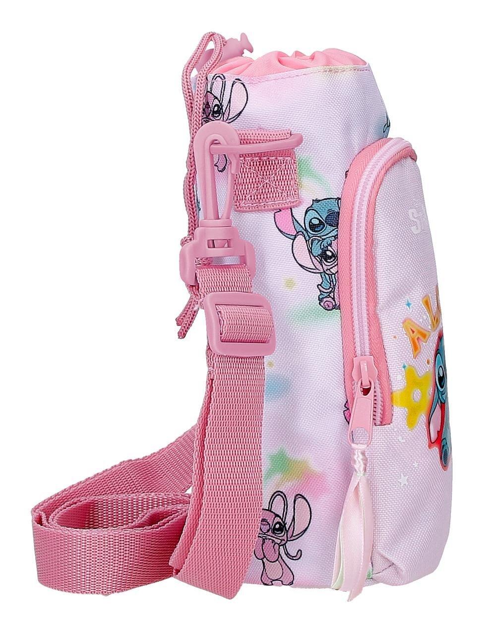 Borsa a tracolla portaborraccia Stitch You & Me Malva 4/5