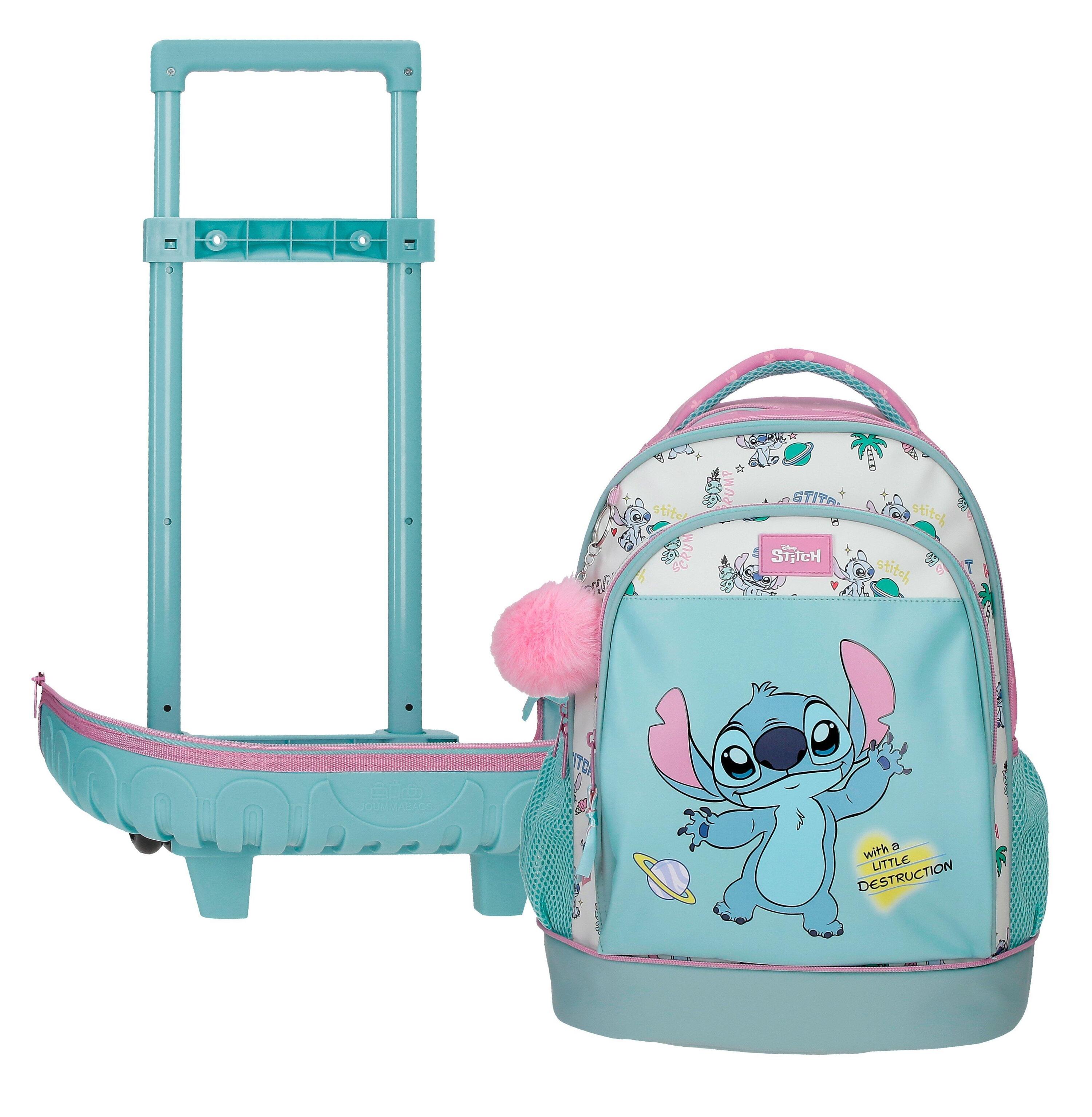 Mochila compact desmontable Stitch Little Destruction 45 cm Turquesa 5/5