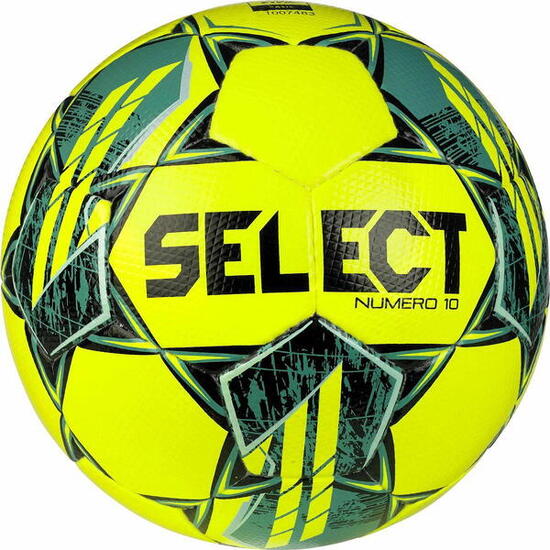 Select Numero 10 V23 Ballon de Match - Jaune fluo, taille 4