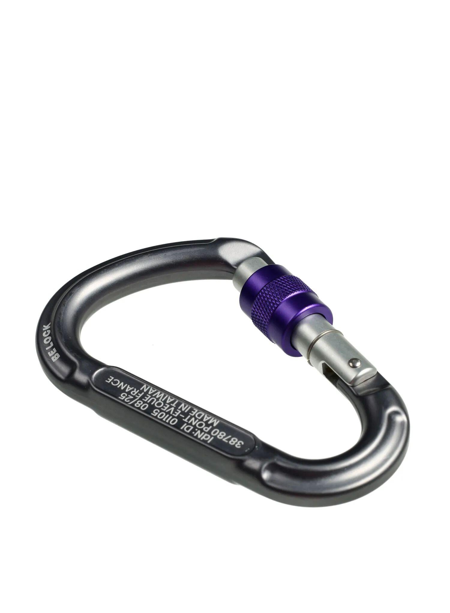 Karabinek wspinaczkowy Beal Be Lock Screw - darkstone 2/4