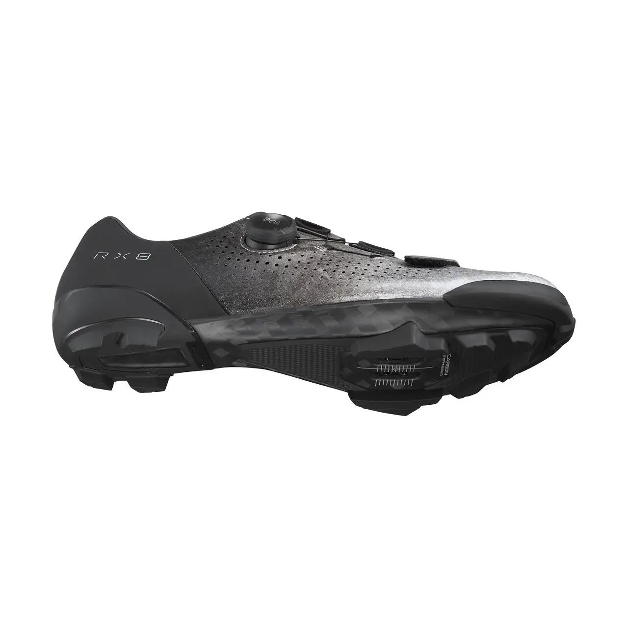 Gravel - Scarpe da bicicletta RX801, Argento 5/5