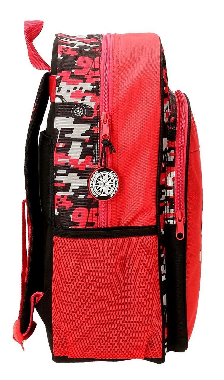 Mochila escolar adaptável a carrinho Cars Mcqueen Red 40 cm Vermelho 4/5