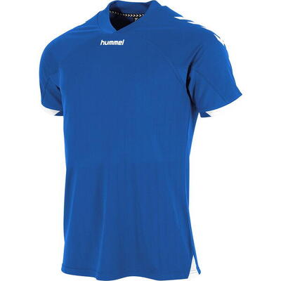 Hummel fyn heren shirt korte mouw - wit / zwart