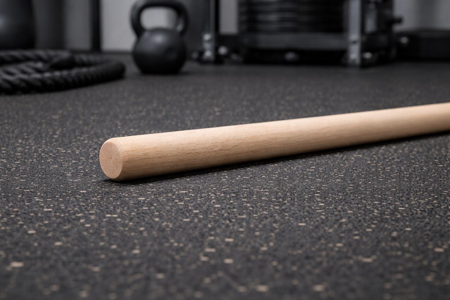 Pica de Entrenamiento Madera 140 cm Longitud 3/3