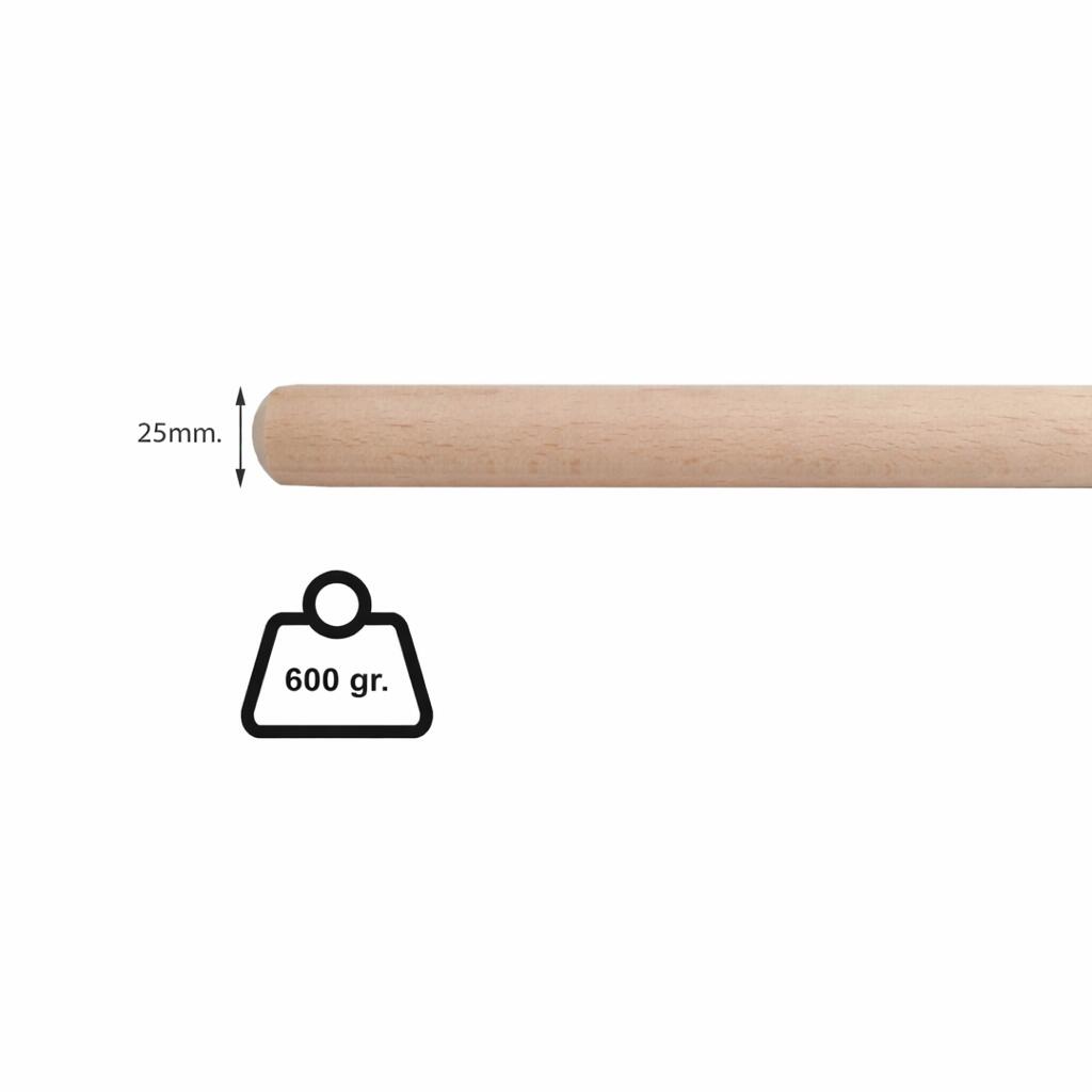 Pica de Entrenamiento Madera 140 cm Longitud 2/3