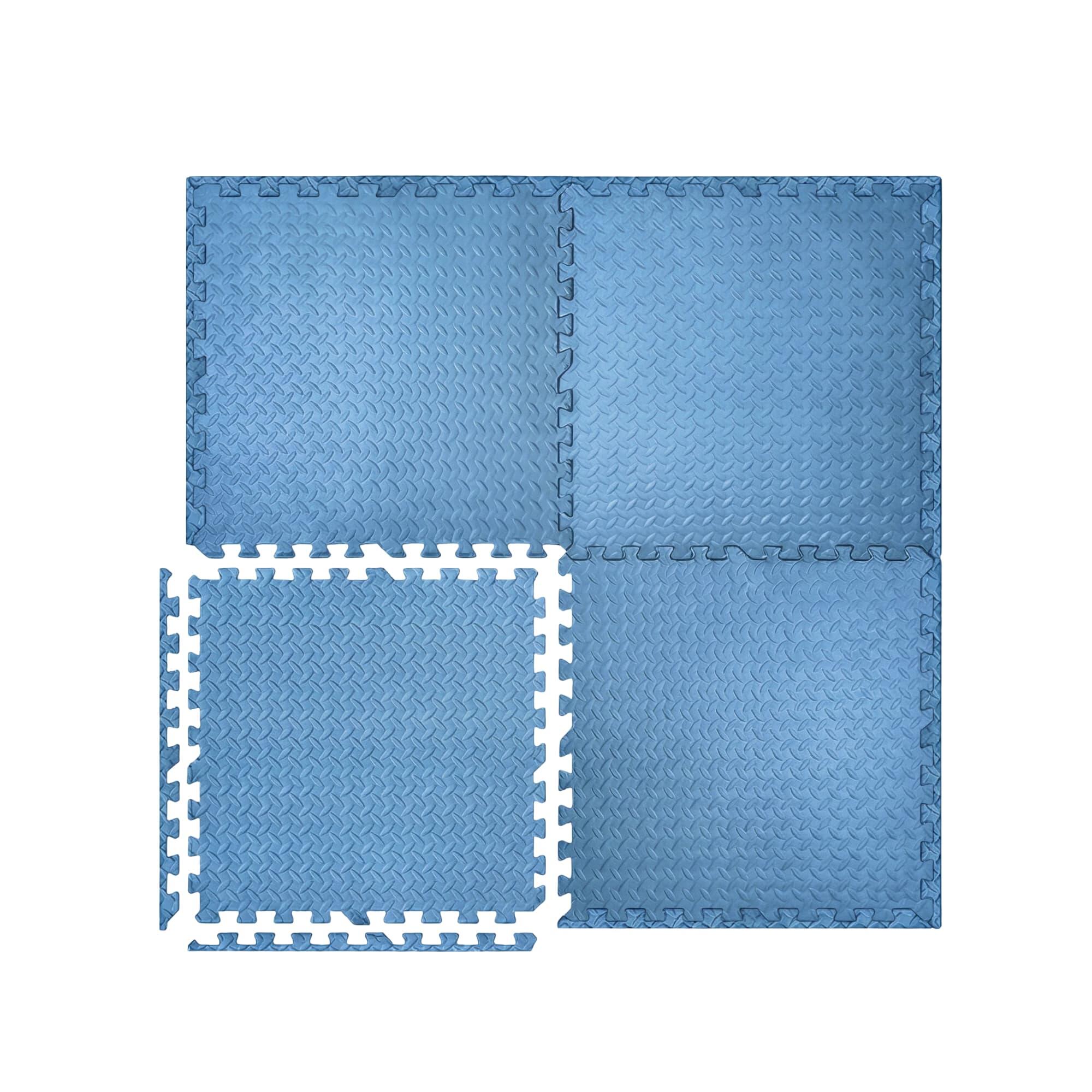 Tapis en mousse X-star 4 pcs. 60x60cm - bleu 4/7