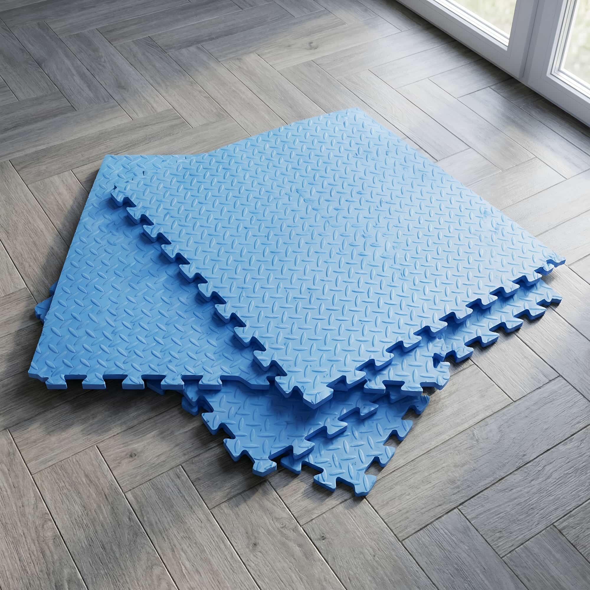 Tapis en mousse X-star 4 pcs. 60x60cm - bleu 6/7