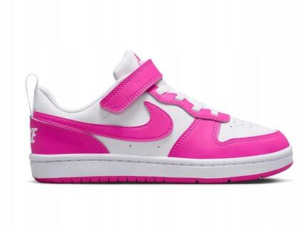Buty Dziecięce Nike Court Borough Zapinane Na Rzep Sportowe