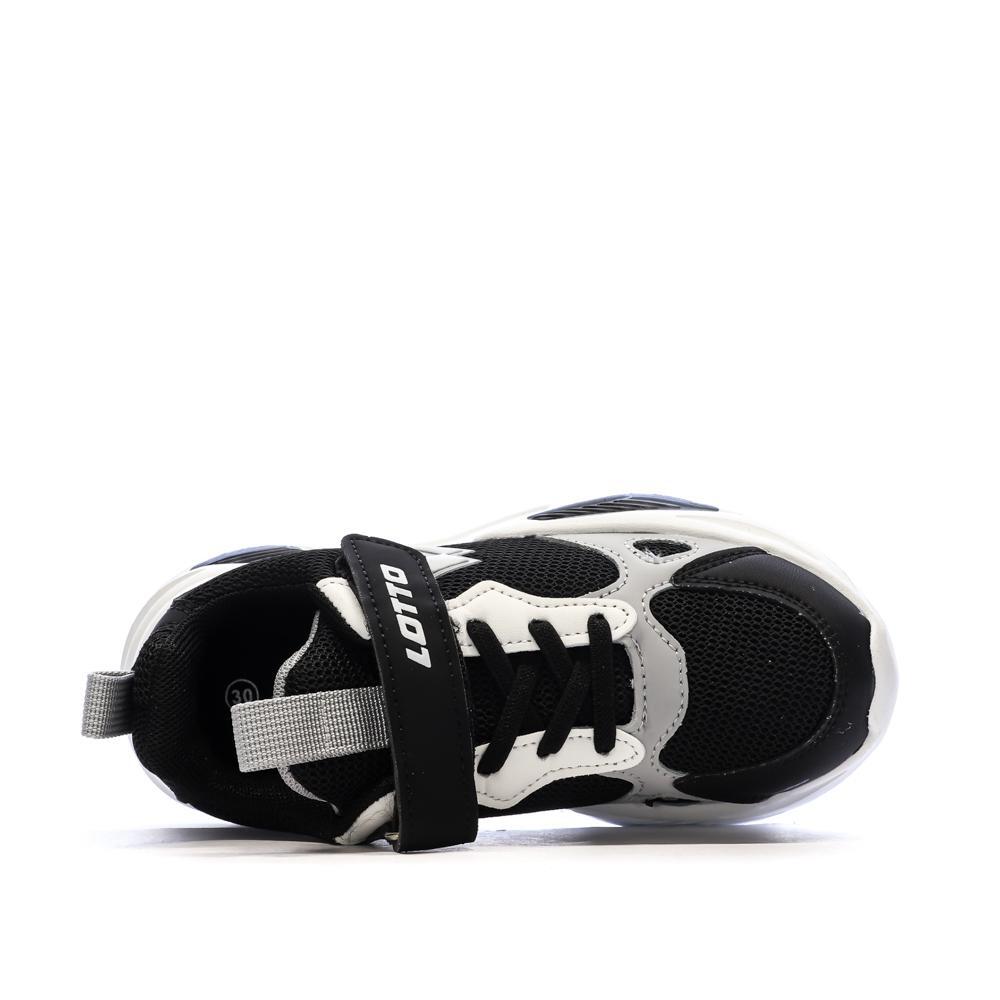 Baskets Noires/Blanches Garçon Lotto Bologna 4/7