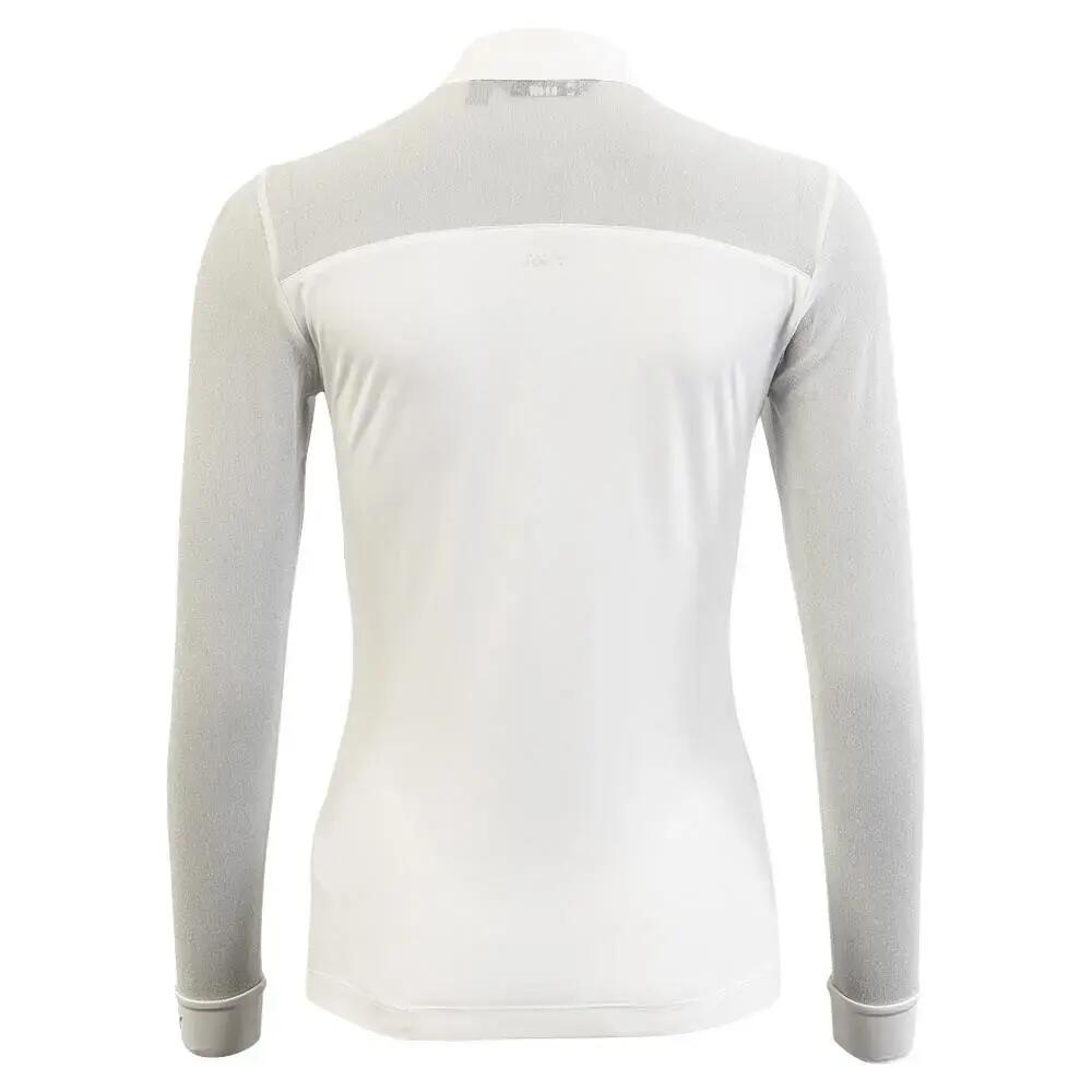 Turnierpolo mit langen Ärmeln Damen ANKY Luminous C-Wear 2/3