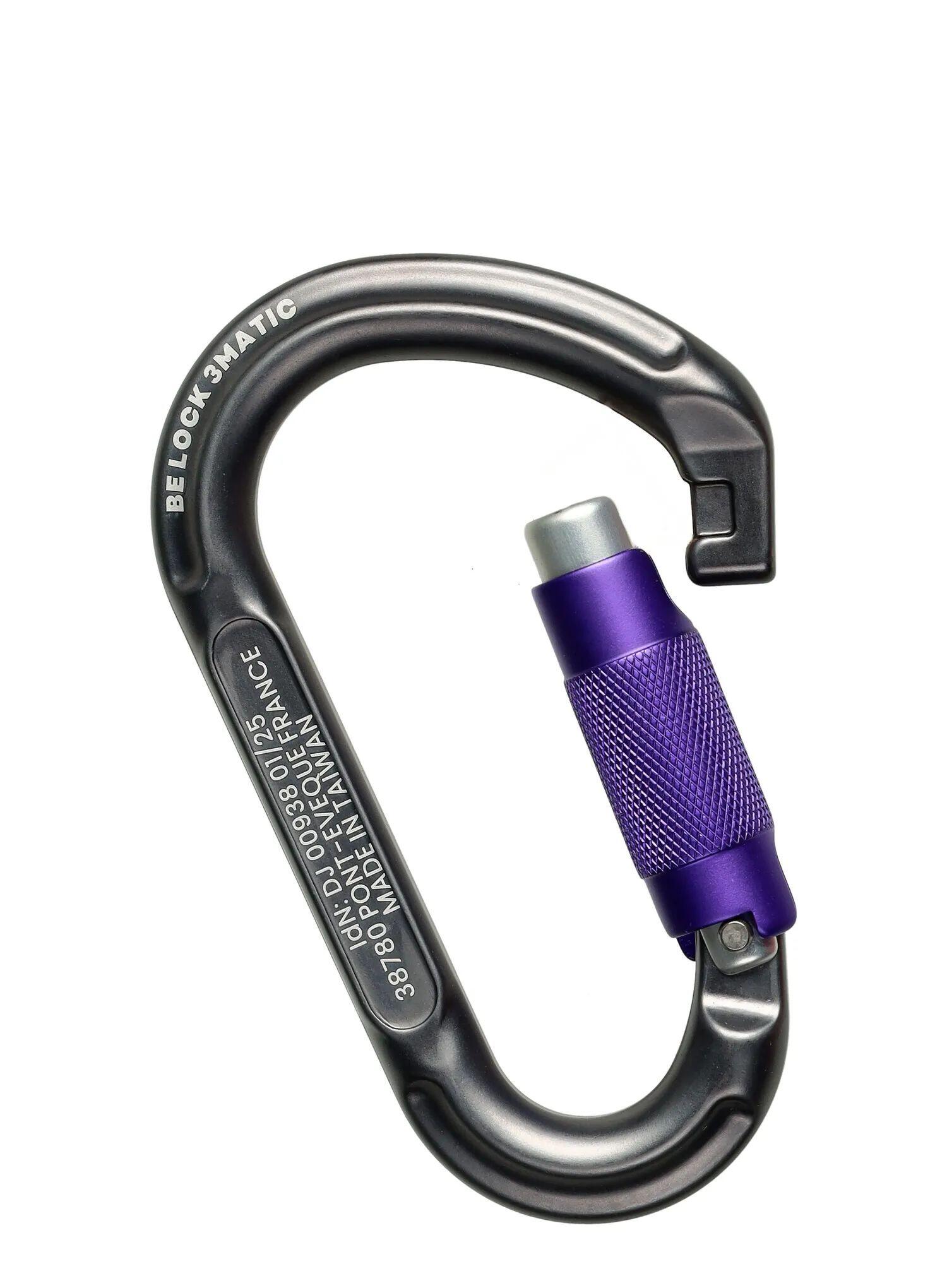 Karabinek wspinaczkowy Beal Be Lock 3-Matic - darkstone 3/7