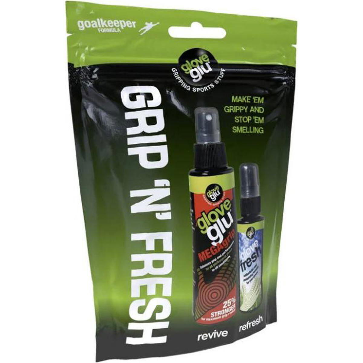 Glove Glu Grip 'N' Fresh - Zwart, One Size 3/3
