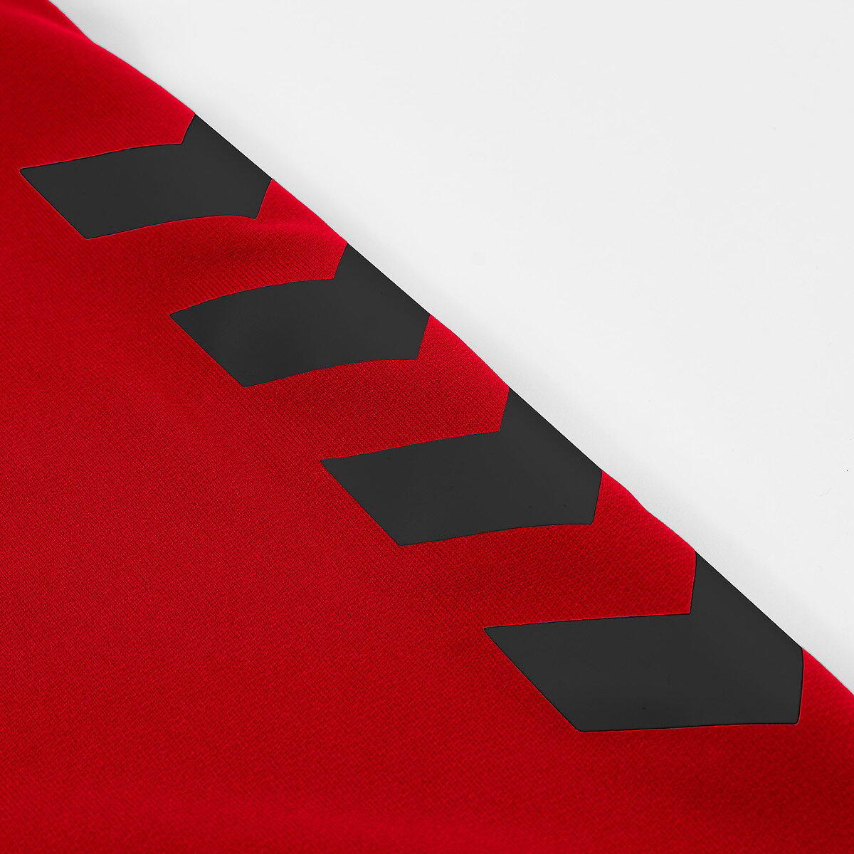 Hummel Fyn Maillot à Manches Longues Hommes - Noir / Rouge S 5/5
