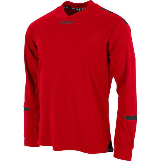 Hummel Fyn Maillot Manches Longues Hommes - Rouge/Noir