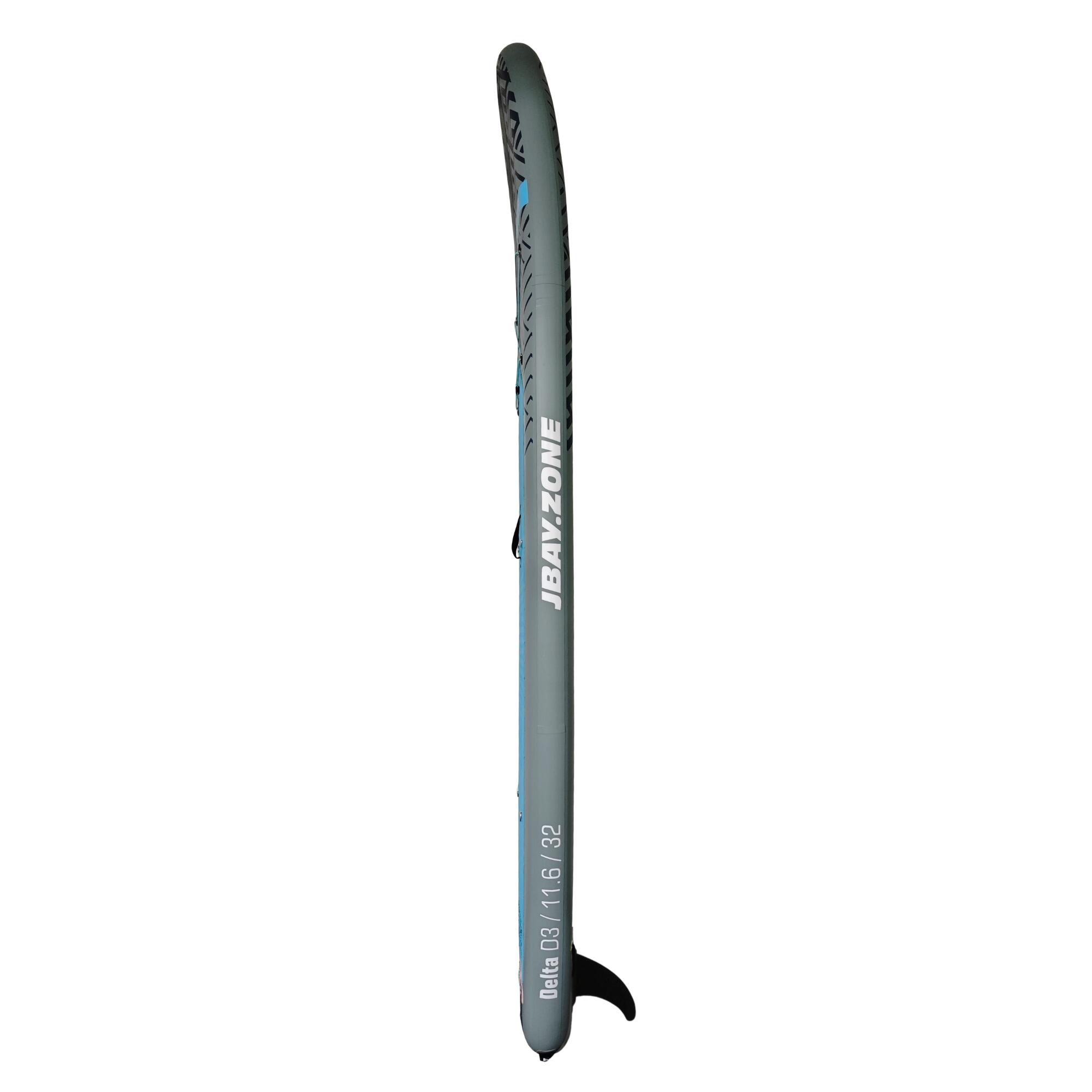 JBAY.ZONE Pack SUP Delta D3 ALLROUND gonfiabile 11.6 Azzurro-Blu 5/7