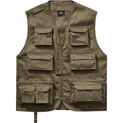 Brandit Hunting Vest Herren (Olive) Größe L