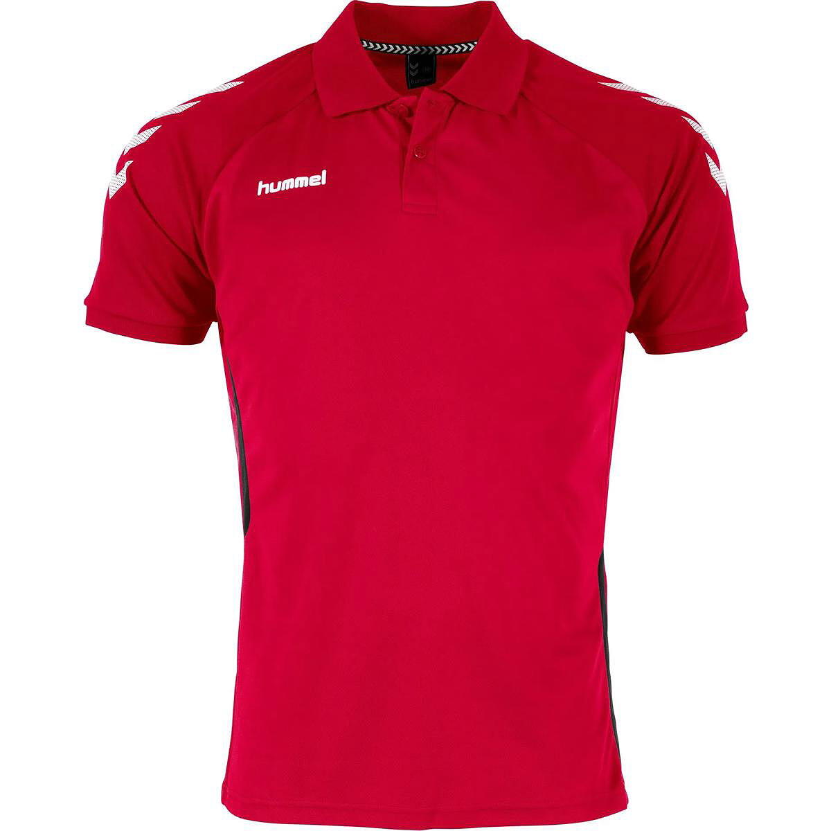 Hummel Authentic Polo Hommes - Rouge S 2/5