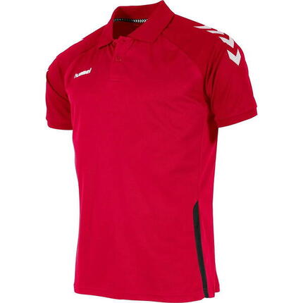 Hummel Authentic Polo Hommes - Rouge S