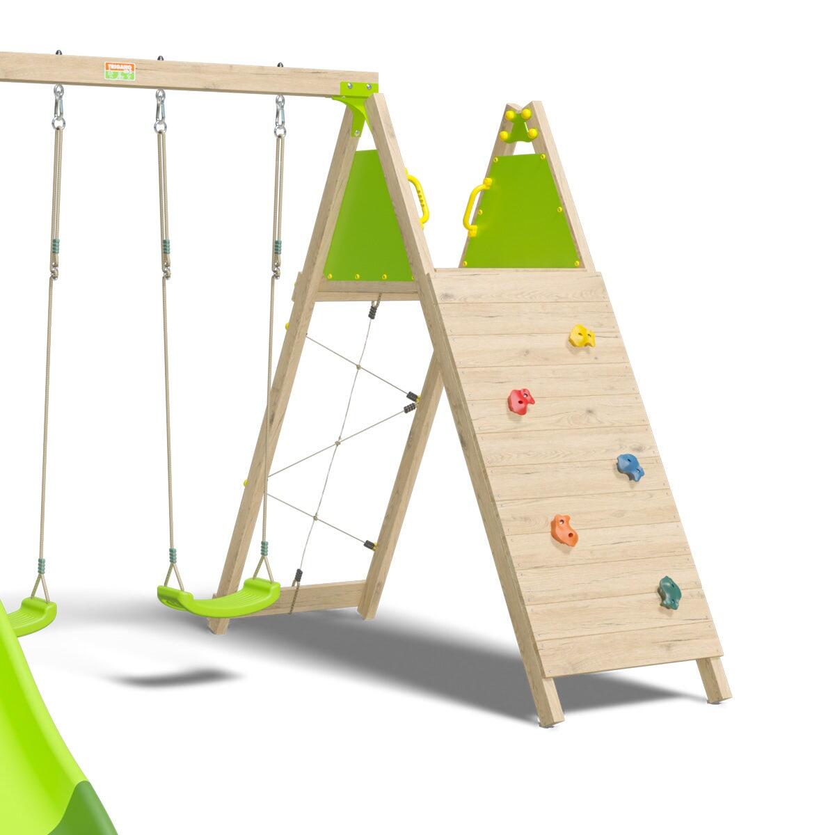 Zona de juegos de madera 2,20 m OLYMPIA XPERIENCE - 9 niños 4/7
