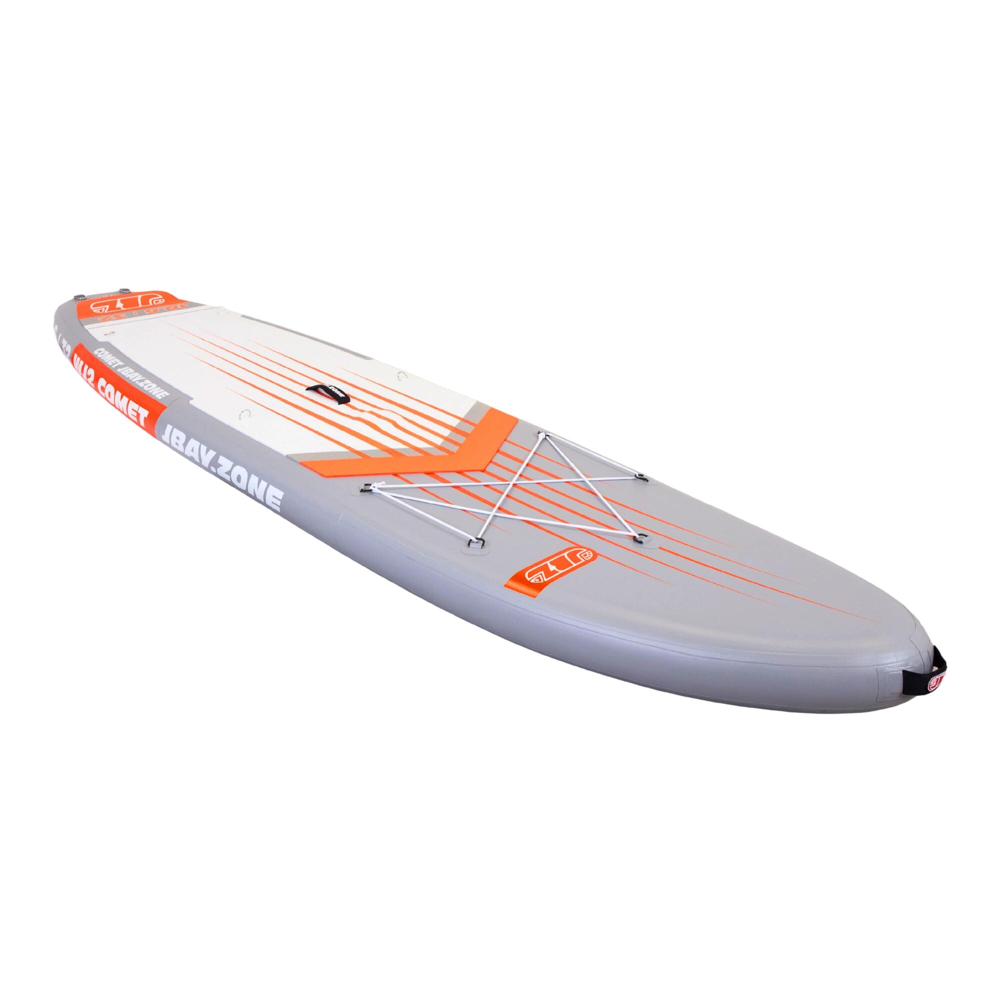 JBAY.ZONE Pack SUP Comet WJ2 ALLROUND/WINDSUP gonfiabile 10.6 Grigio-Arancione 2/7