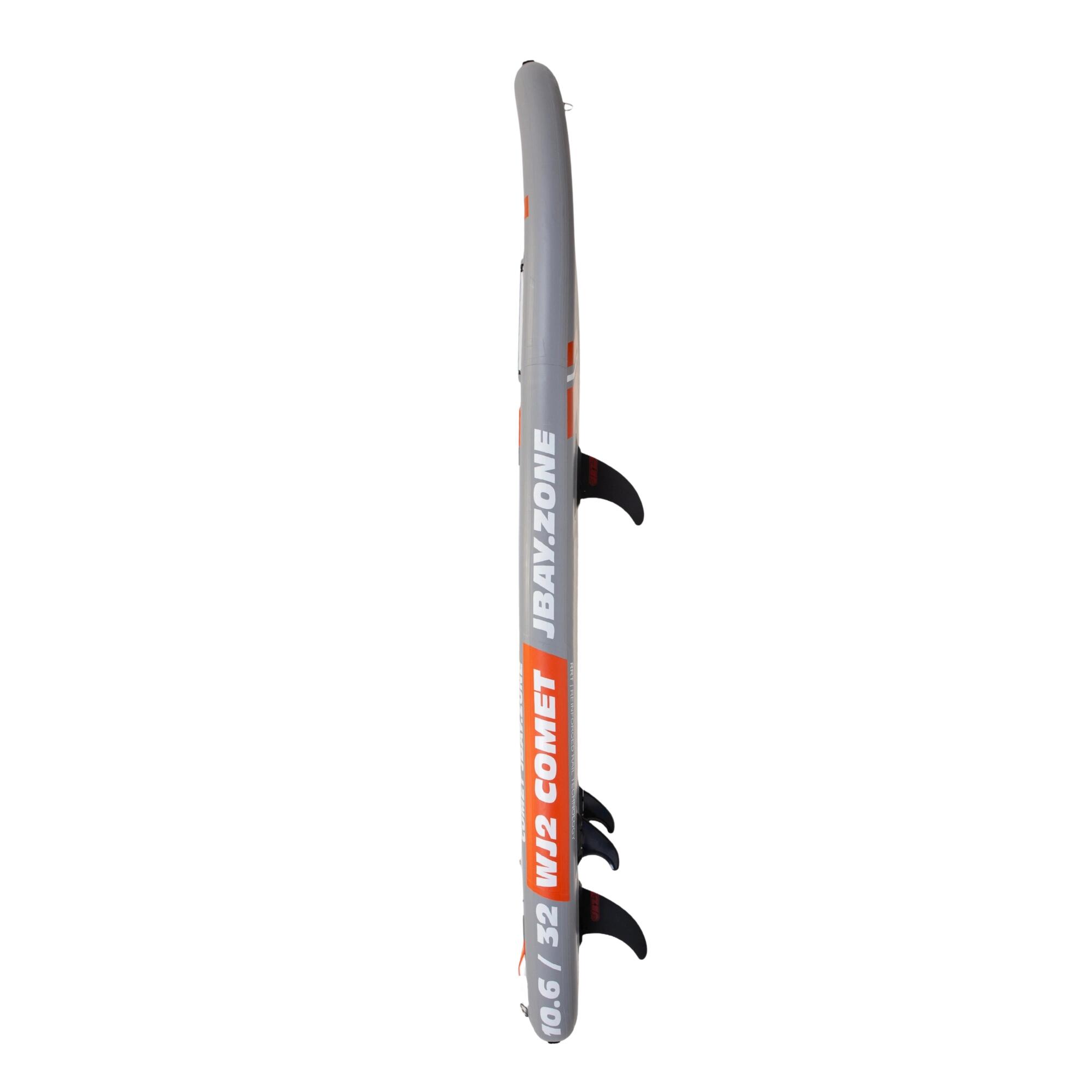 JBAY.ZONE Pack SUP Comet WJ2 ALLROUND/WINDSUP gonfiabile 10.6 Grigio-Arancione 5/7