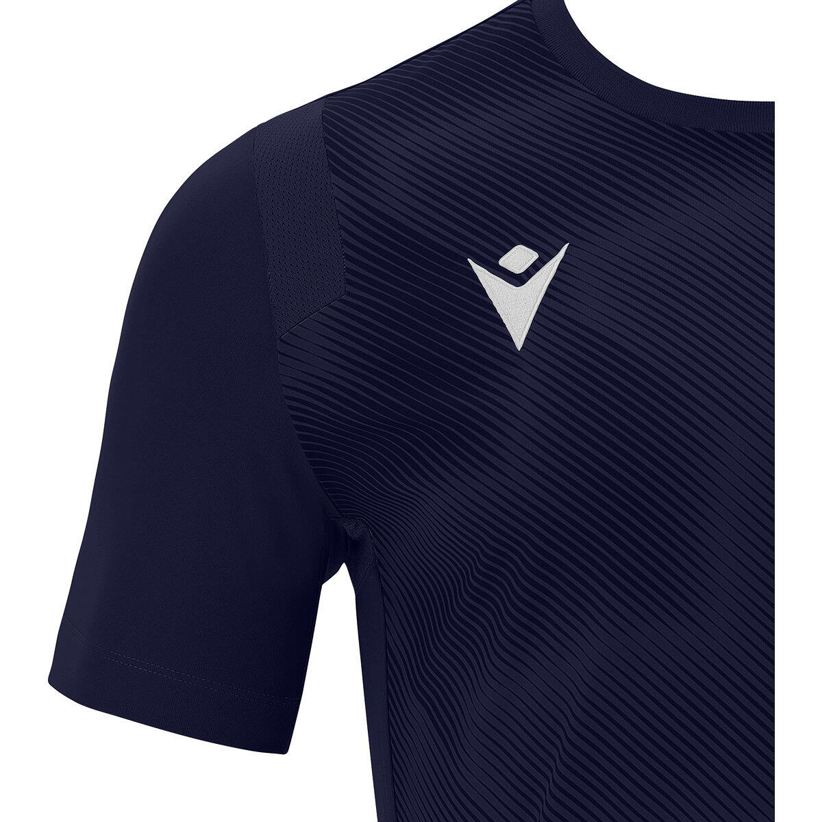 Macron Rodders Maillot Enfant Manches Courtes - Marine, 11-12 ans 3/3